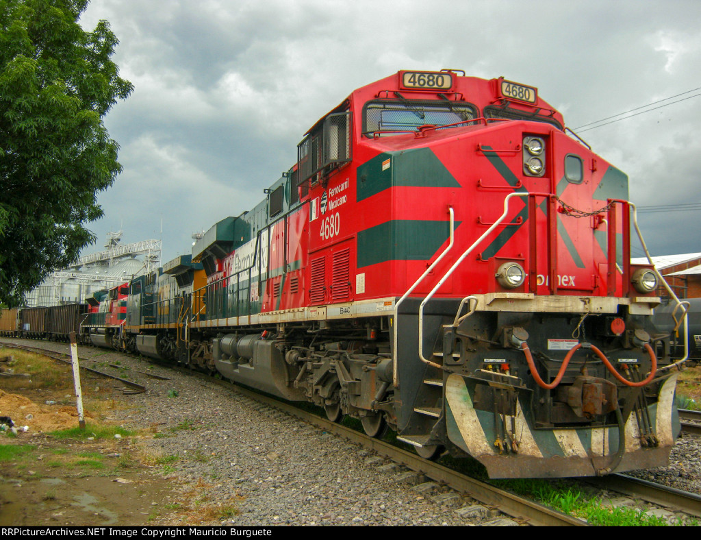 FXE ES44AC Locomotive leading a train